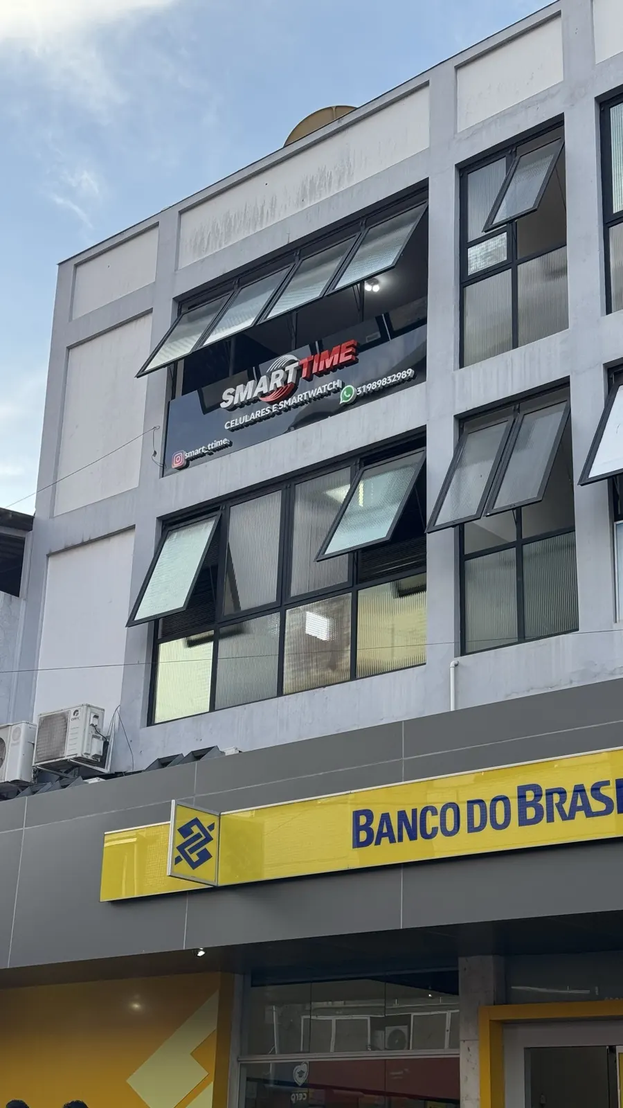 Fachada do prédio da SmartTime na Av. Getúlio Vargas